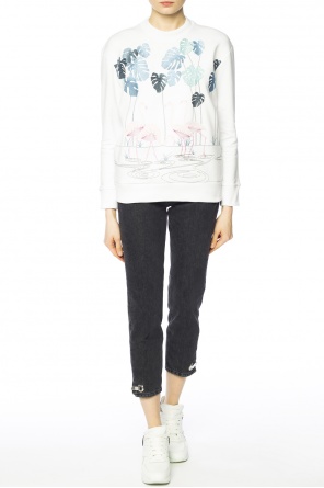 Embroidered flamingos sweatshirt, zdjęcie 2 Embroidered flamingos sweatshirt od Victoria Victoria Beckham